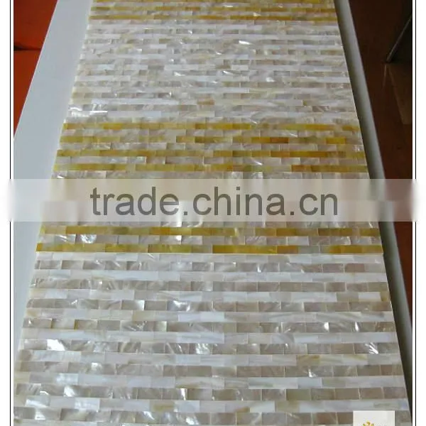 Mixed Design Mother of Pearl Shell Mosaic Wall Tile Wall Panel photo-5