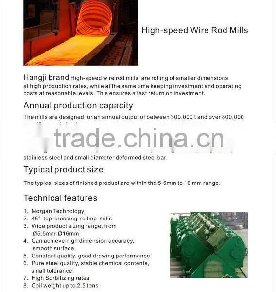 Steel Continuous Hot Roughing Rolling Mill Group for Wire Rod and Rebar photo-5