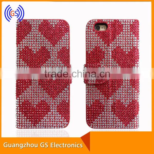Wholesale 2016 New Products Flip Phone Case for LG V10 Handmade Diamond photo-2