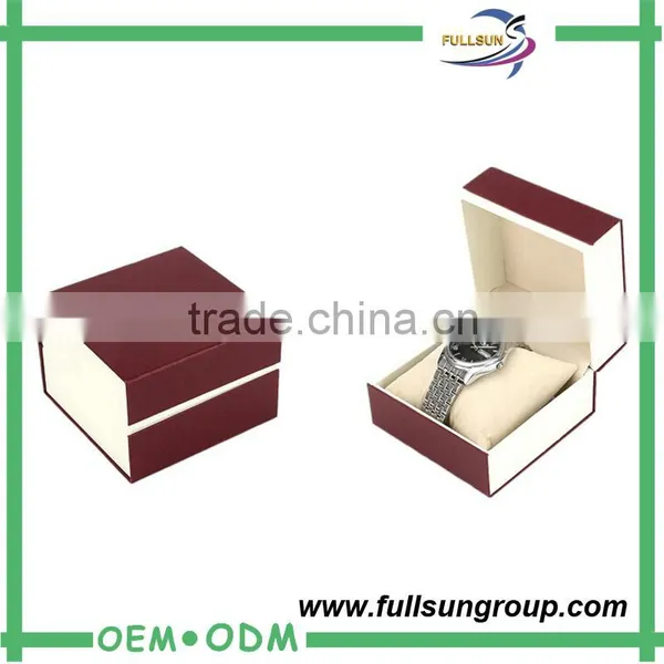 PU Leather Handmade Luxury Watch Storage Box photo-6