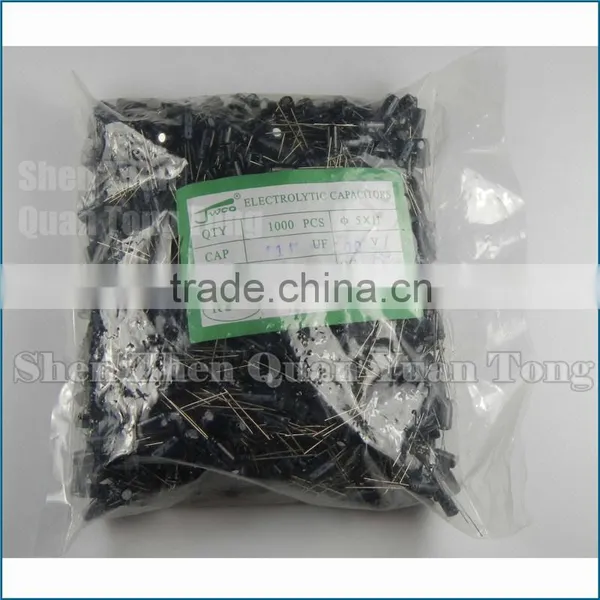 Capacitors 100V 1UF 5X11 DIP photo-2