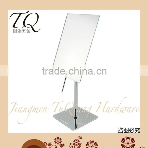 Table Frameless Beveled Concave Mirror