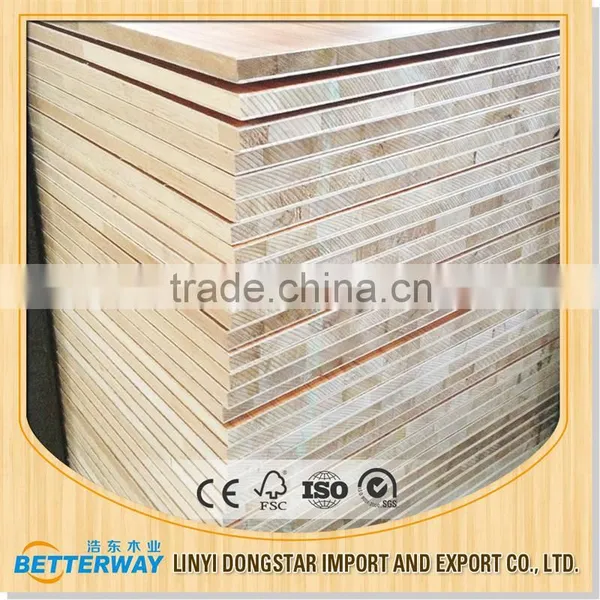 Full Poplar Core Funiture Used Melamine Faced Veneer Plywood photo-6