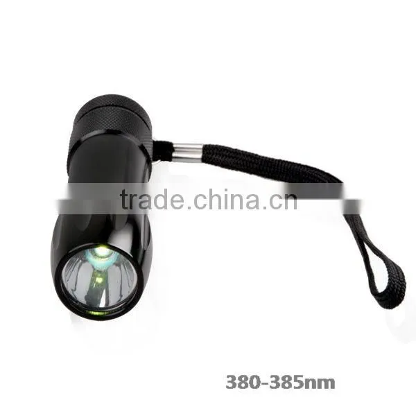 380nm High Power Flashlight 5W Cheaper 380nm uv Flashlight photo-4