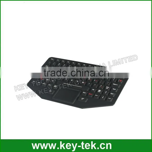 89keys Industrial Embedded Silicon Keyboard With Touchpad and Function Keys photo-2
