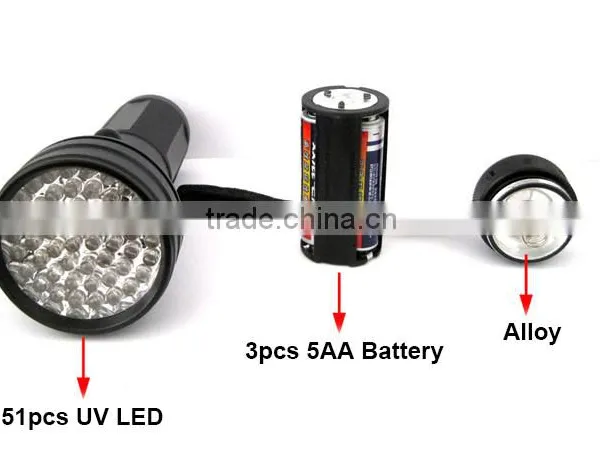 51 LED UV Flashlight / LED UV Torch Light photo-2