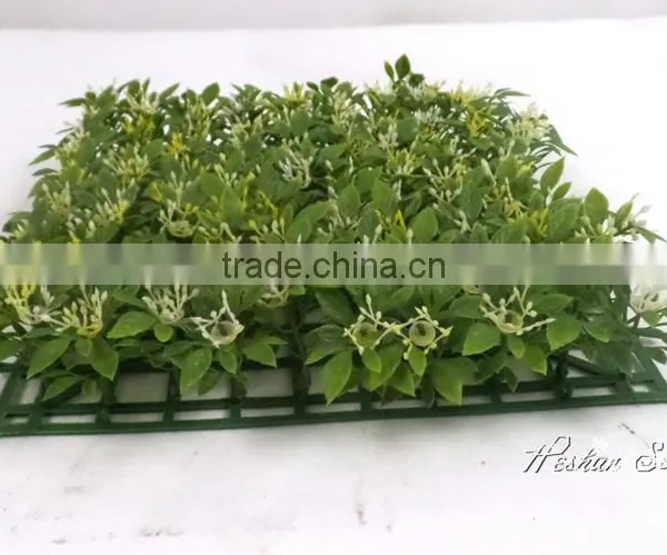Plastic Grass Artificial Boxwood Turf With Flowers Milan Grass Mat for Football Flooring Decor photo-2