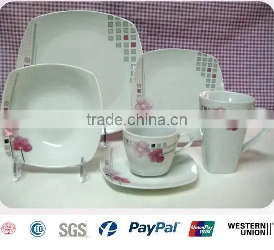 PASS TEST Brand Names of Dinner Sets, Germany Dinner Set Porcelain, Square Dinner Set photo-6