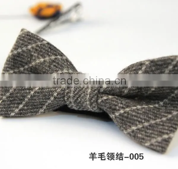 Wool Bow Ties/ Men Wool Bow Ties/ 100%Woo Bow Ties