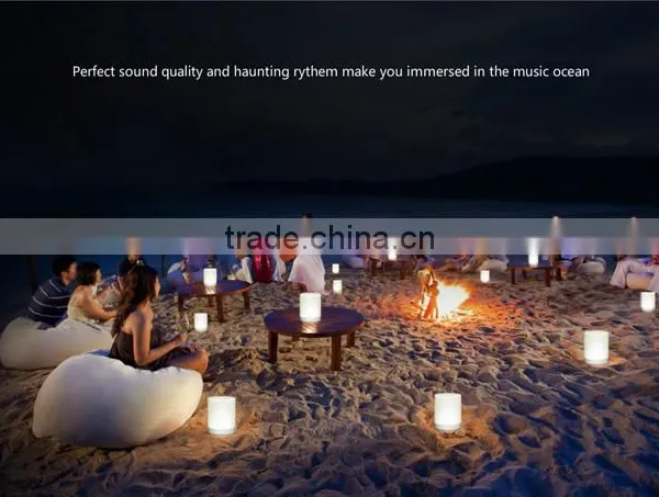 2016 New Cheap Wireless Audio Touch Lamp Portable Speaker Bluetooth Speaker With White LED Lamp Light photo-4