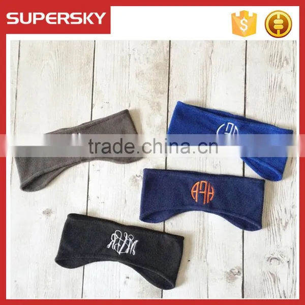 A-105 Fleece Winter Headband Knitted Headband With Fleece Polar Fleece Headband photo-2