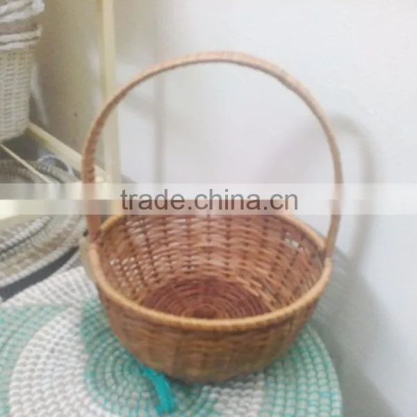 Bamboo Baskets for Flowers, Rattan Flowers Baskets photo-6