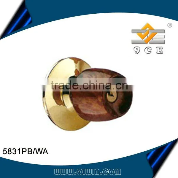 2015 Hot Sell Cylindrical Knob Door Lock, Wooden Door Lock