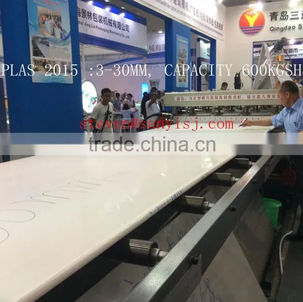 Wood Plastic Composite Board Making Machine photo-6