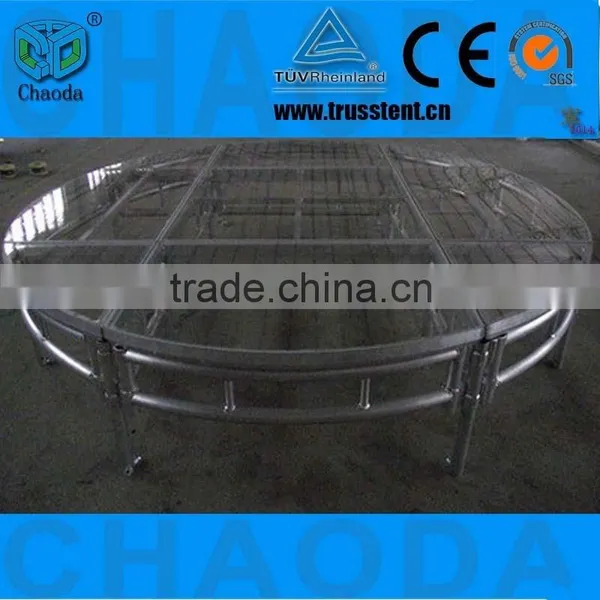 Acrylic Circle Round Stage for Wedding