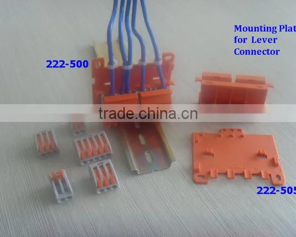 China Factory Supplying Equivalent Wago 222 Series Cable Terminal Block CE/CB/Rohs Approved photo-2