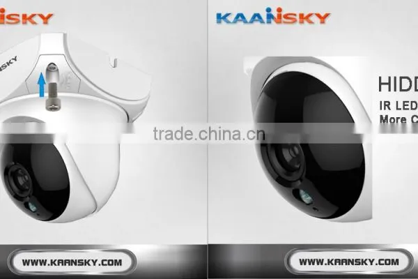2015 Kaansky OSD DWDR Analog HD 720P AHD Dome ir Camera 720pp 1mp photo-3
