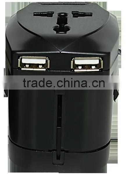 2016 AINOVO Powerful World Travel Adapter With USB Charger