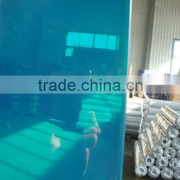 Manufacturer Dark Green Screen PVC Welding Core Sheet photo-6