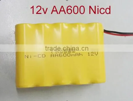 1.2V 400mah AA Ni-Cd Rechargeable Battery Pack 4.8V AA 600 photo-2