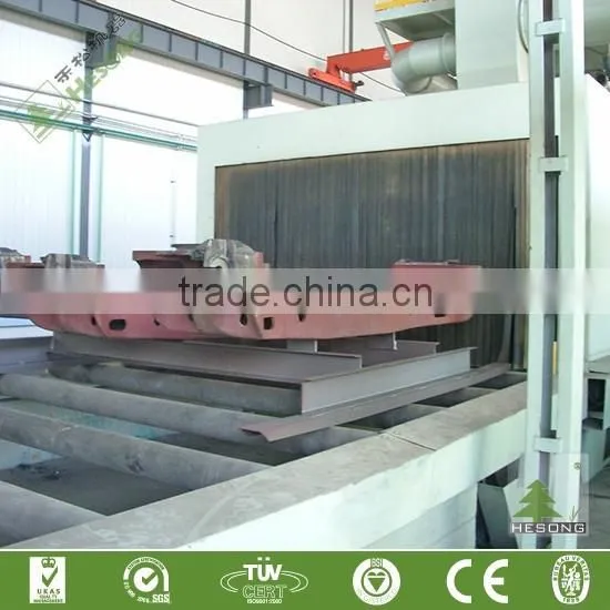 CE Approved Structural Steel Shot Blasting Machine/H Beam Shot Blasting Machine photo-3