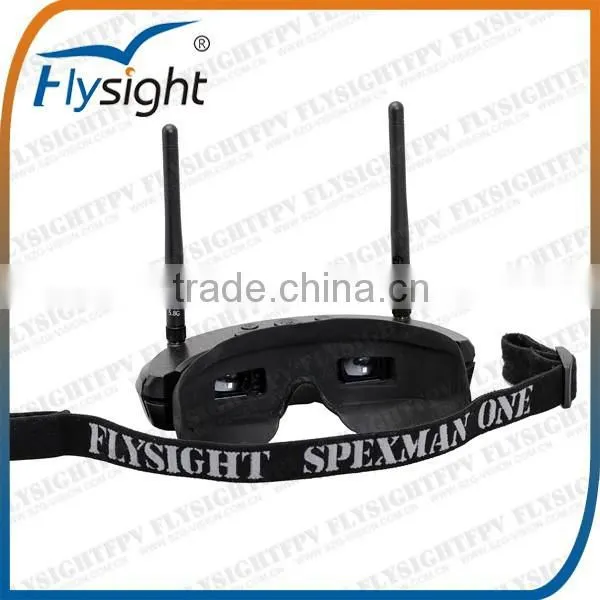 H1421 FPV GOGGLE Video Glasses SpeXman One SPX01 With 5.8G 32CH Diversity Receiver Wireless Front Facing Camera for RC Airplane photo-3