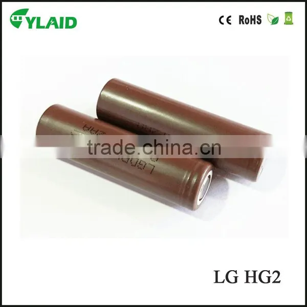 New Chocolate lg Hg2 20 Amp 18650 3000mah High Drain Li-ion Battery 3.7v 3000mah,hot Sale 1x18650 Lithium Rechargeable Battery