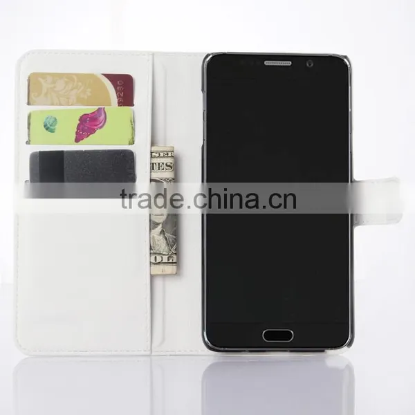 Wholesale Folio Stand Case for Samsung GALAXY Note 5 PU Leather Flip Cover With Wallet photo-6