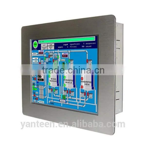 Panel Mount 15inch Industrial Touch Screen Panel pc With Wide Operational Temperature Range photo-3