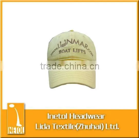 6 Panels Metal Buckle and Embroidery Baseball Cap