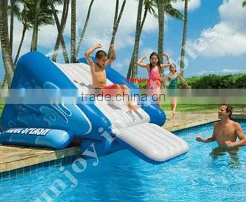 China Factory Hot Sale Inflatable Small Pool Water Slide With CE UL photo-5