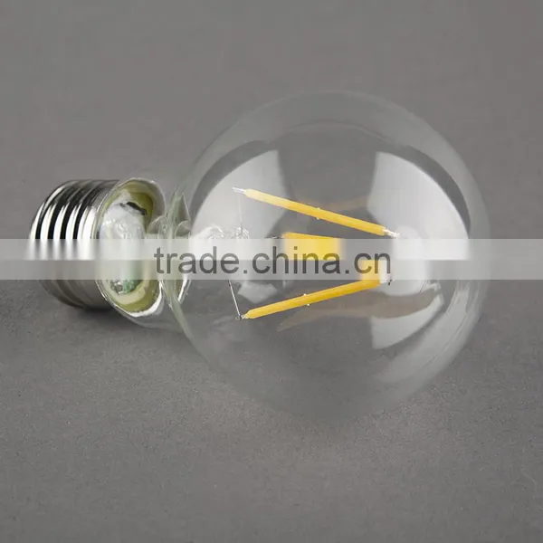 Haining Mingshuai Vintage LED Filament Bulb A60 Full Glass Light Source 4W E27 photo-4