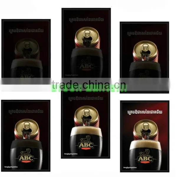 LED Flashing Light Box Acrylic Advertising Display el Product