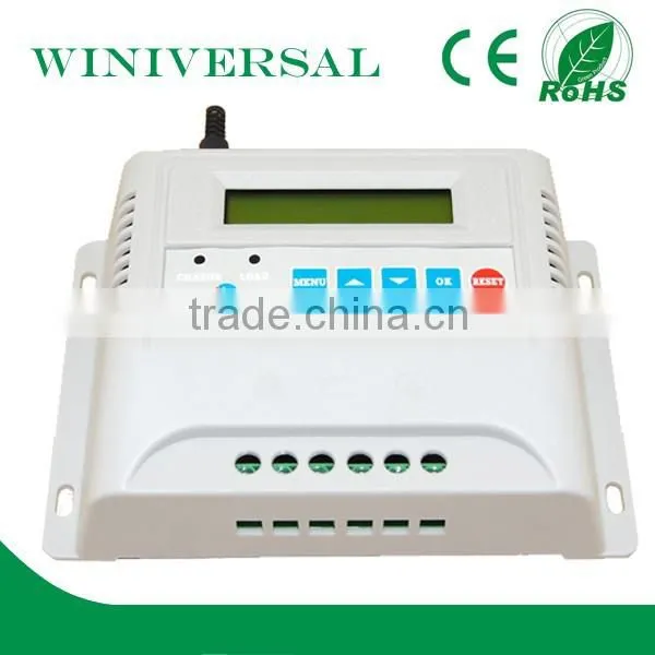 mppt wind and solar hybrid charge controller 50A solar system controller