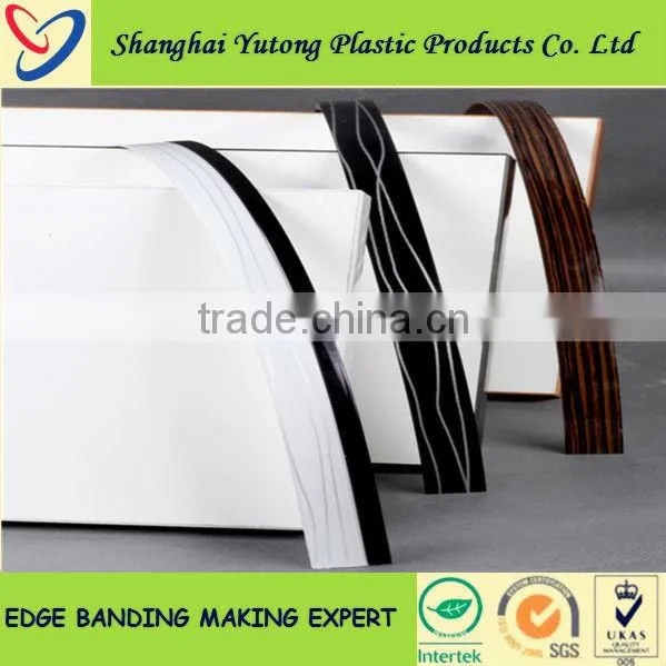 High Glossy Furniture Pvc Plastic Edge Banding Strips for Landscaping Furnitures photo-3