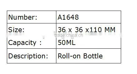 50ml HDPE Deodorant Packaging Roll on photo-3