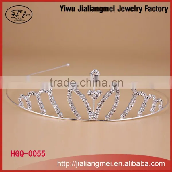 Cheap Hot Sale Latest Fashion Hair Accessories Bridal Tiaras Pageant Tiara Sale