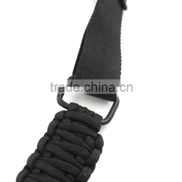 One Point Paracord Rifle Sling, Fire Starter Buckle Sling, 550 Paracord Rifle Sling, photo-5