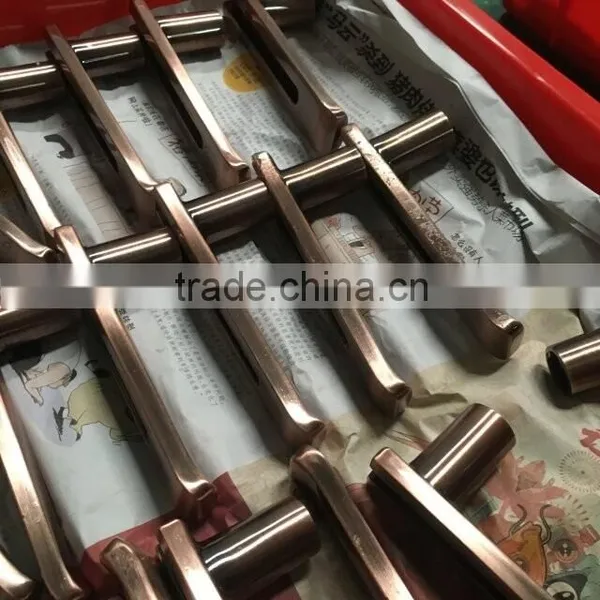 Plating Hardware Part Metal Door Lock Handle OEM/Metal Door Lock photo-4