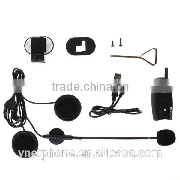 Motorcycle Walkie Talkie Intercom Interphone Bluetooth Headset - V2-500 photo-2