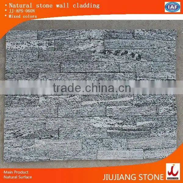 Black and White Exterior Wall Cladding Granite