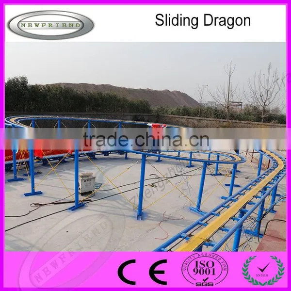 China Suppier Ride Amusement Roller Coaster Train for Sale Sliding Dragon photo-2