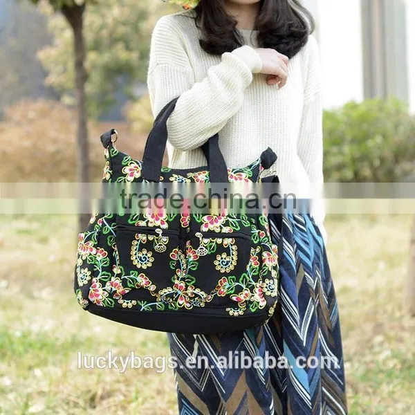 RARE BANJARA Vintage Bags Ethnic TRIBLE India Bags Floral Canvas Camera Bags Boho Enthnic Woman Handbags photo-2