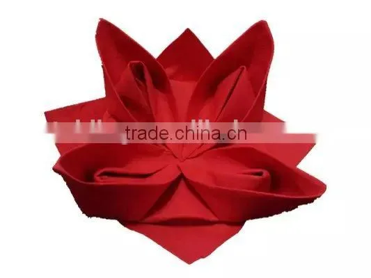 Christmas Red Star Shape 100% Wood Pulp Paper Napkin photo-3