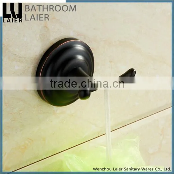 Grooming Manufactured Goods Of Taiwan Zinc Alloy ORB Finishing Bathroom Sanitary Items Wall Mounted Robe Holder photo-6