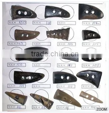 SIXTH SENSE Real Horn Button Bone Buttons photo-5