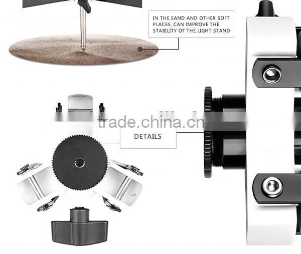 Photographic Equipment HPUSN Multi-function CX2804FP Aluminum Air-cushion Heavy Duty Camera Light Stand photo-6