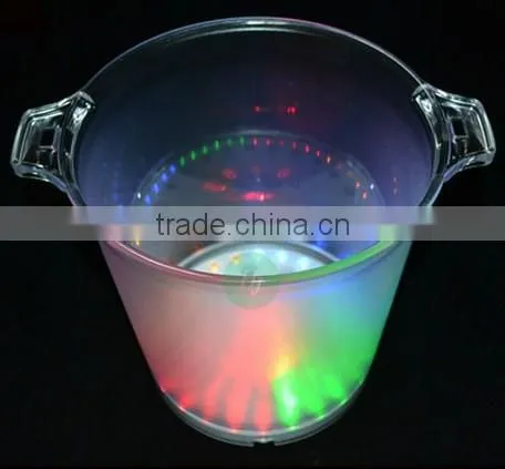 Rechargeable Champagne Led Bucket With Handle photo-3