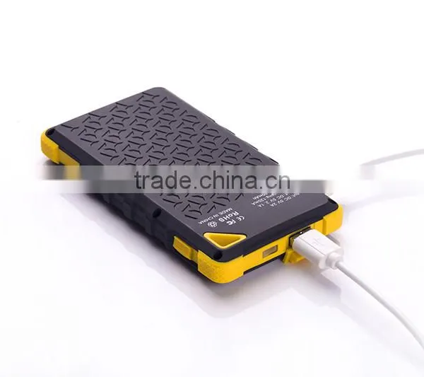 Hot Waterproof 8000mah Portable Solar Power Charger for Samsung Mobile Phone photo-4