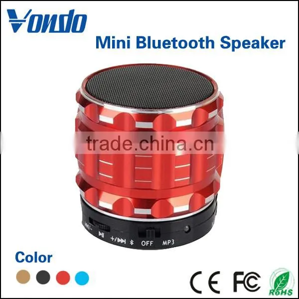 Vondo Newest Aluminum Shell Mini Size Bluetooth Speakers